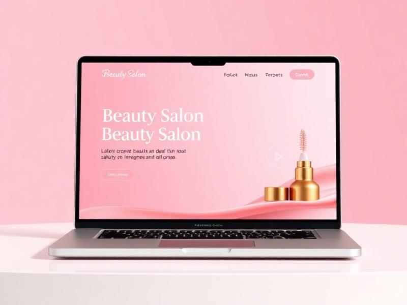 Exemplo de página: Lumiary Salon
