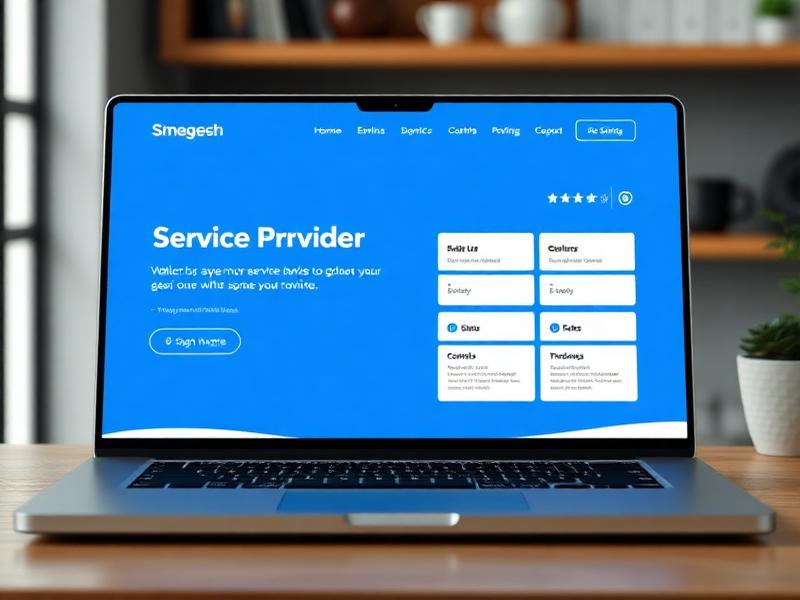 Exemplo de página: Advocacia Premium